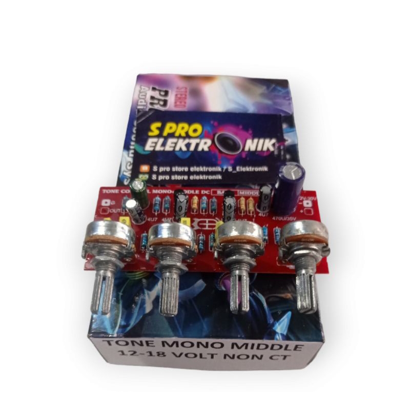 tone control mono midel DC tone control middle 12v