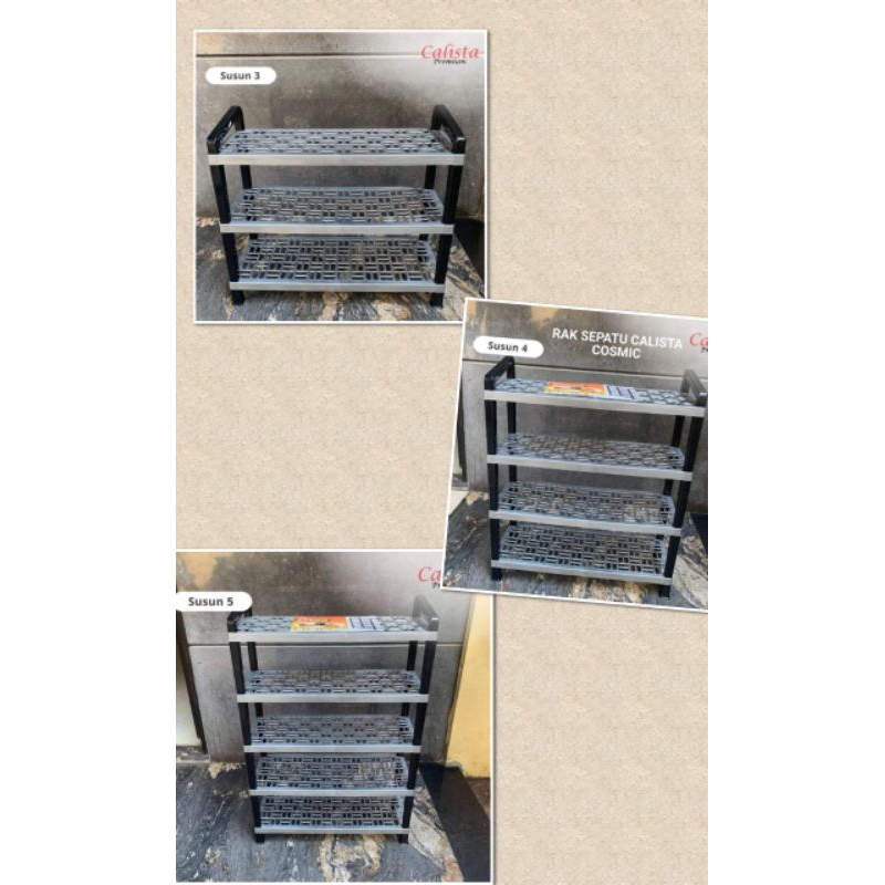 RAK SEPATU CALISTA