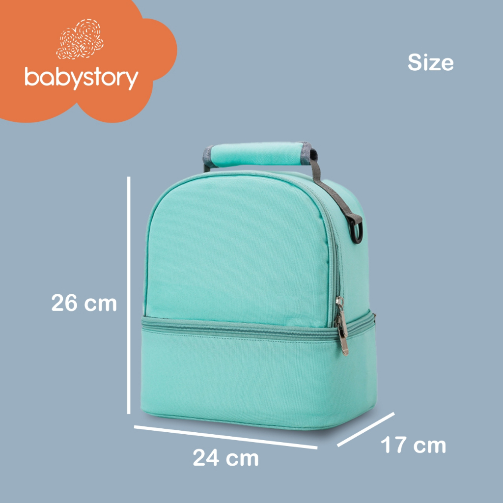 Tas asi cooler bag asi tas penyimpanan asi diaper bag asi tas bayi