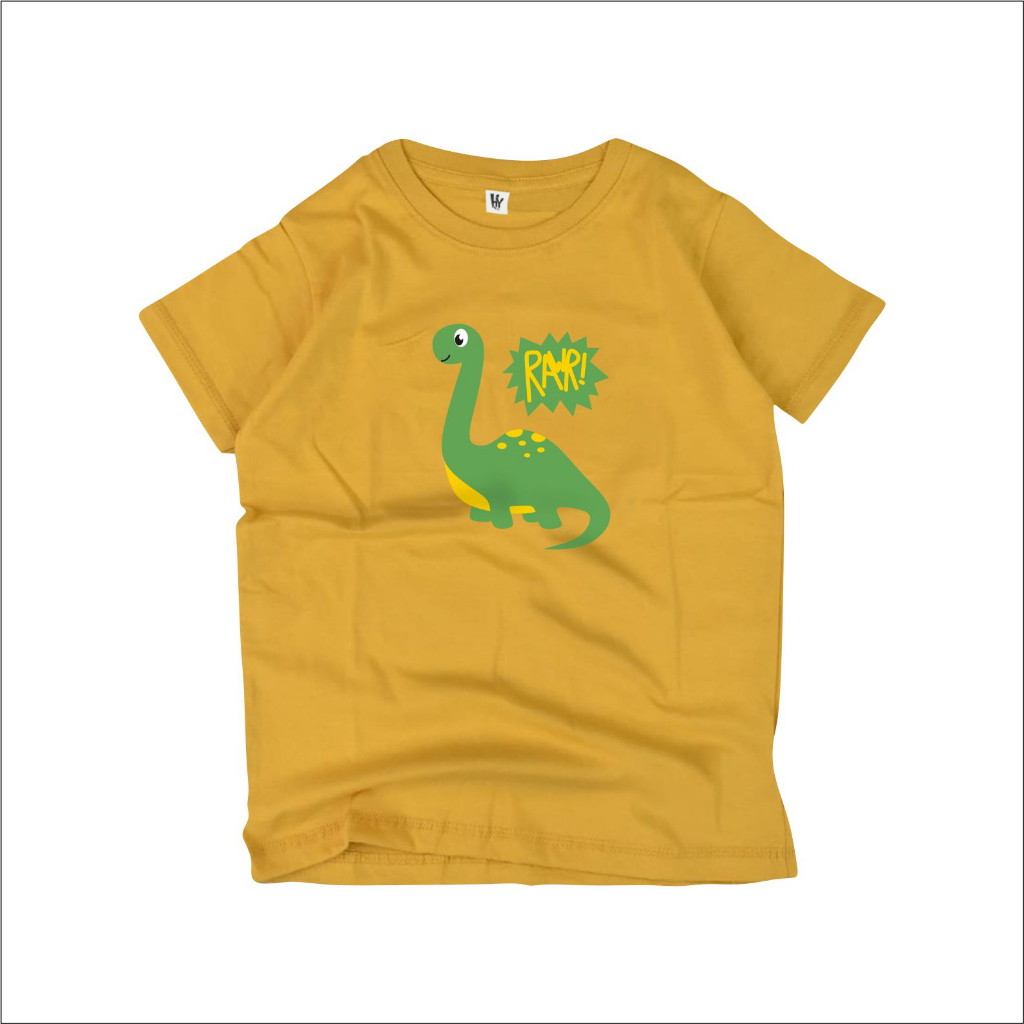 [Bayar di tempat] Kaos Anak Distro Brand Premium / Kaos Anak usia 1-6 tahun Distro Dino2