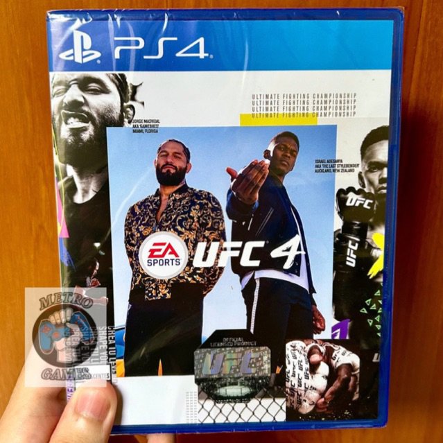 PS4 Kaset UFC 4 Playstation PS 4 5 Original Sony Ufc4 Game CD BD Games Gulat bebas khabib nurmagomedov mc gregor mcgregor bluray MMA bluray new smackdown region 3 asia reg ps5 asian r3 second seken bekas ori smack down 2nd smackdawn ufc3 dawn tinju boxing