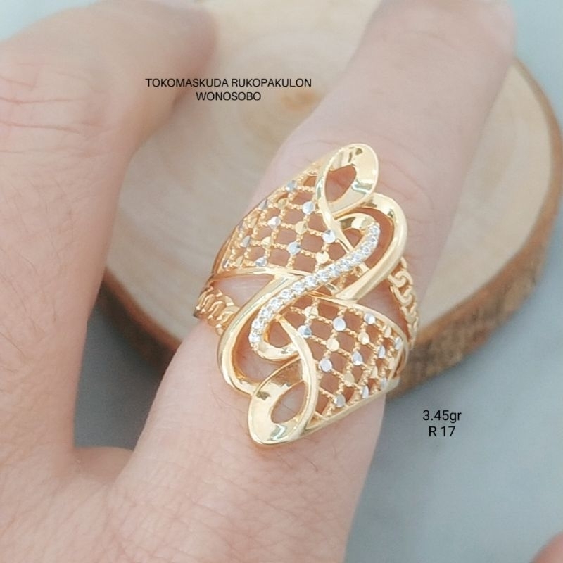 cincin fashion (emas kadar 8K)