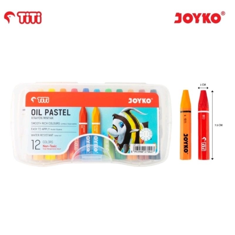 

CRAYON TITI JOYKO 12 WARNA OP-12S NYAStore