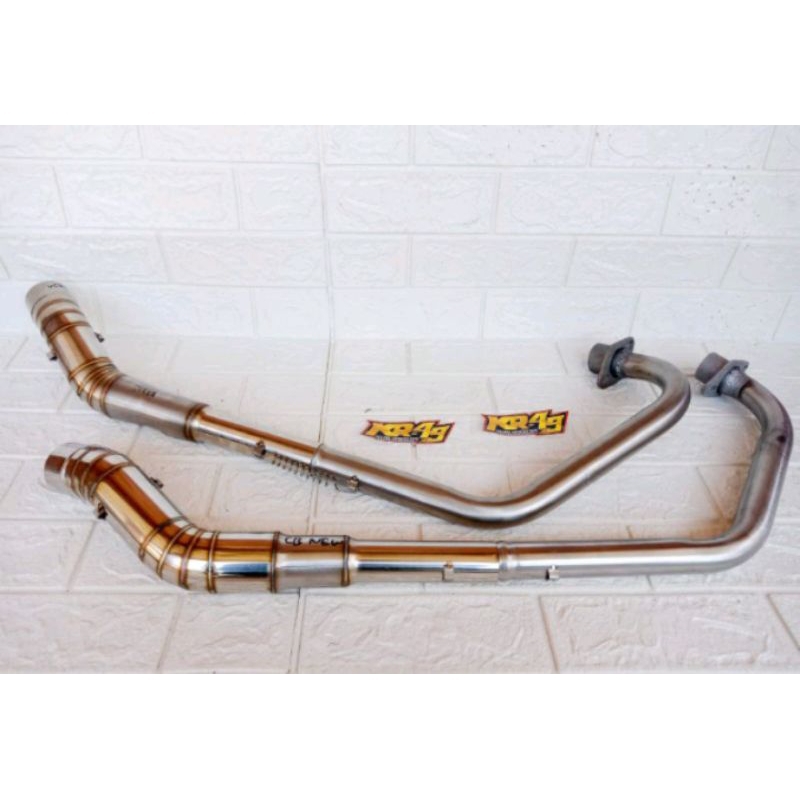 LEHERAN KNALPOT RACING UNTUK VIXION BYSON R15 SONIC FU GTR