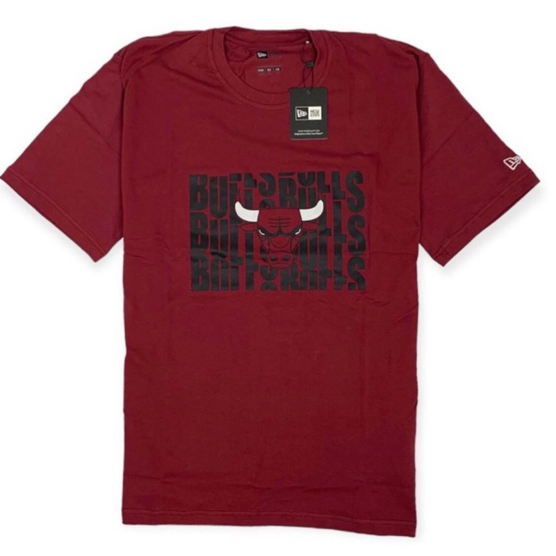 Tshirt Kaos New Era Chicago Bulls Original