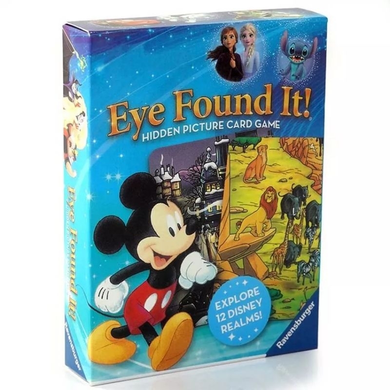 Eye Found It Hidden Picture card game