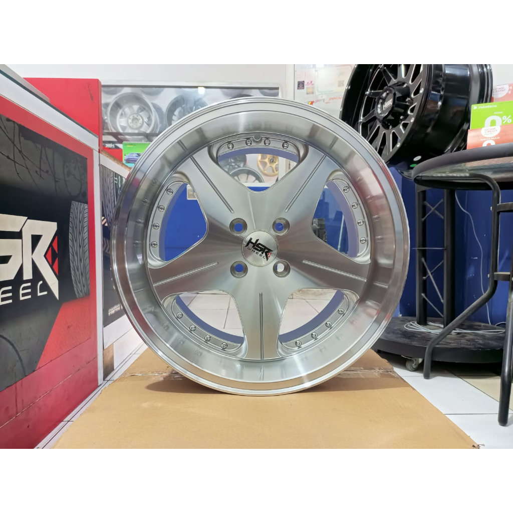 Velg Mobil Hsr Anambas Ring 16 Jazz Mobilio Yaris Pcd 4X100 ET35/18