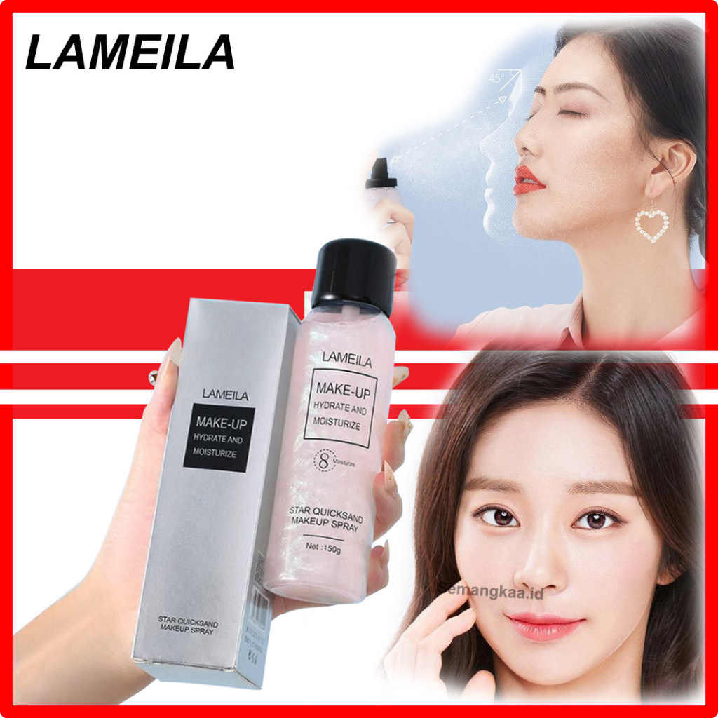 LAMEILA Star Quicksand Make Up Spray 150ml Hydrate And Moisturize LA161