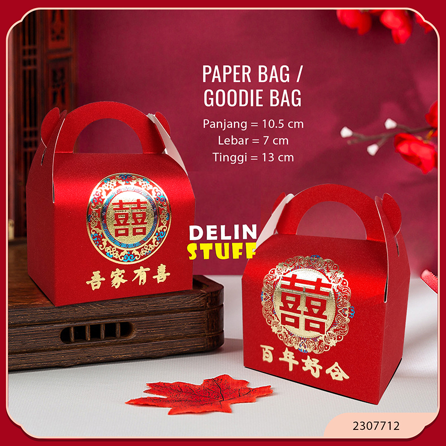 

Paperbag Handuk Teapai Phangteh / Paper bag Tingjing / Goodie Bag Souvenir Pernikahan Sangjit / Kotak Handuk Sedang / Kotak Souvenir Pernikahan (2307712)