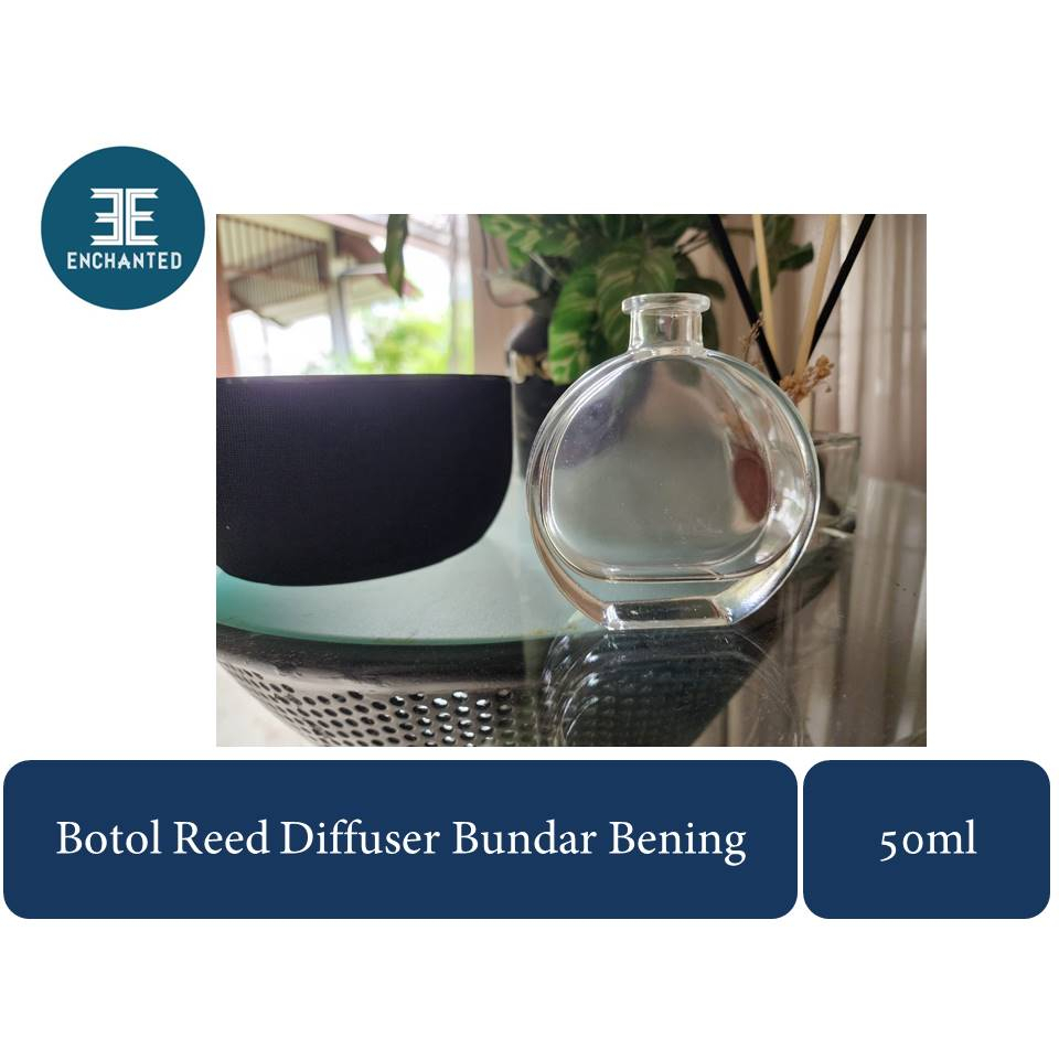 Botol Reed Diffuser Bundar Bening