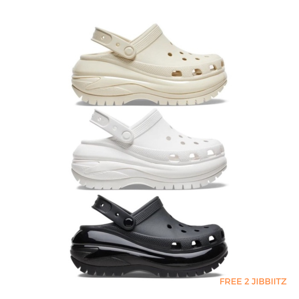 [NEW] Sandal Crocs Mega Crush Clog Sandal Crocs Wanita Mega Crush Sandal Hak Tinggi Wanita