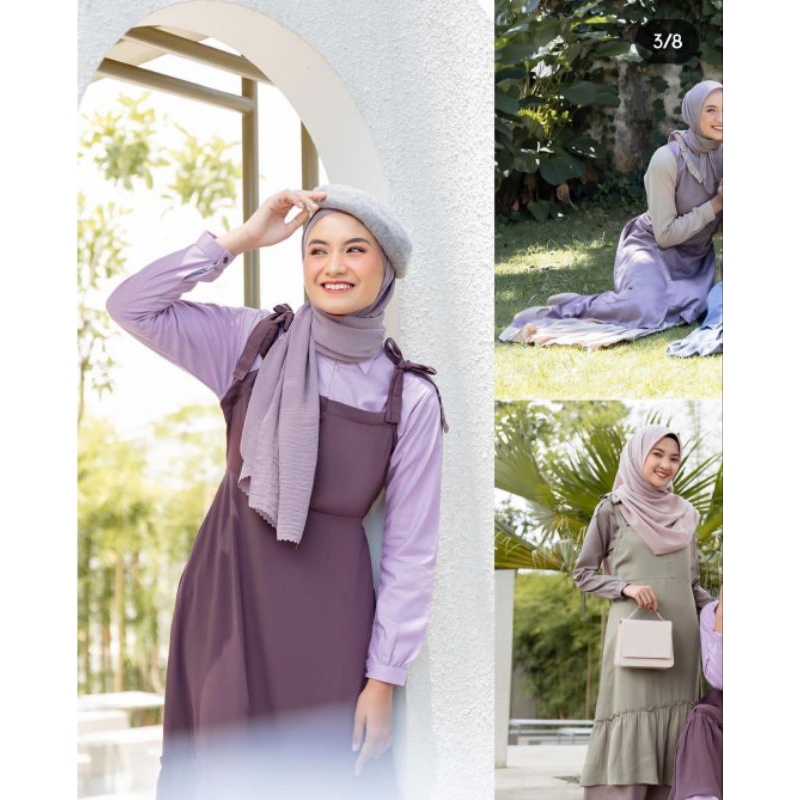 Jilbrave official shop || Vyra overall by Jilbrave ready stok