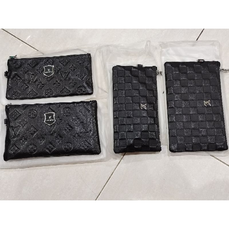 Dompet resleting panjang kulit asli Medium dan Big