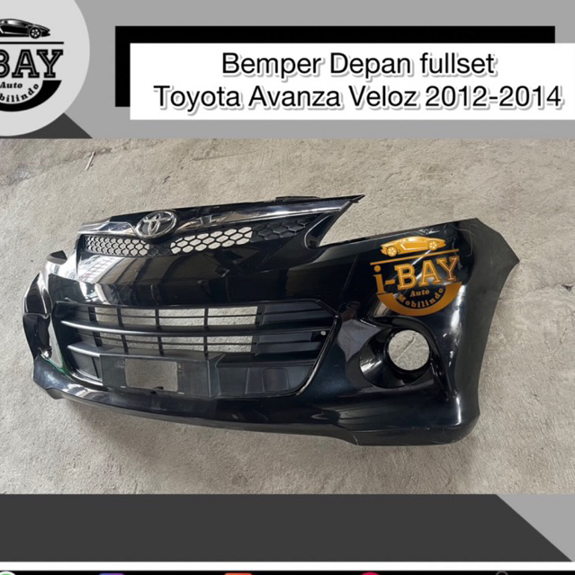 Bemper Depan Toyota Avanza Veloz 2012 2013 2014 Fullset Original
