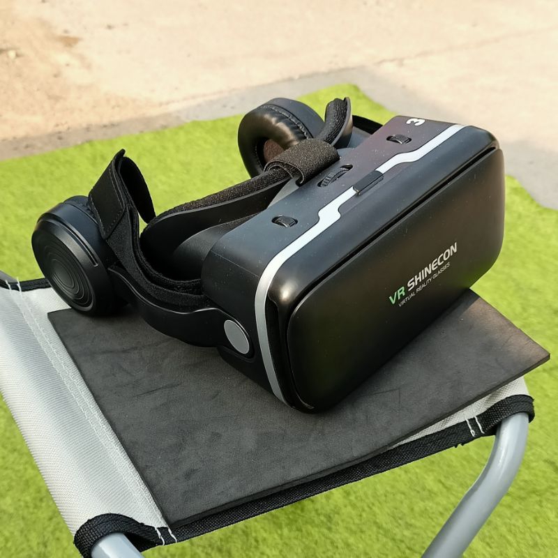 VR Shinecon 6.0 dengan headphone + remote/controller