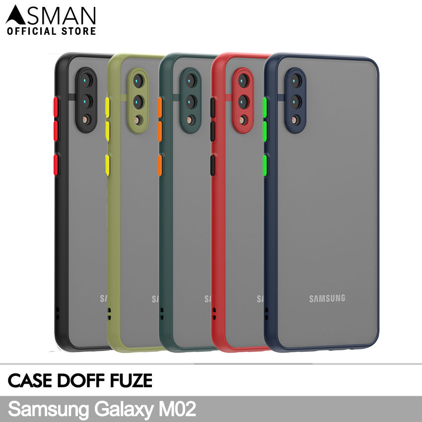 Asman Case Samsung Galaxy M02 Fuze Premium Shield Protector