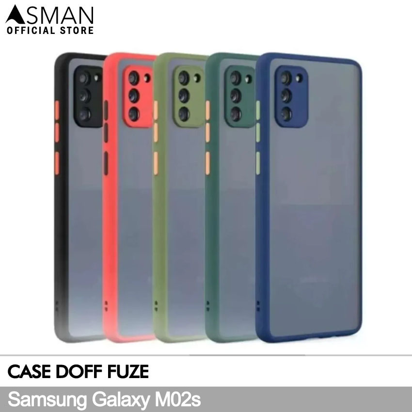 Asman Case Samsung Galaxy M02s Fuze Premium Shield Protector