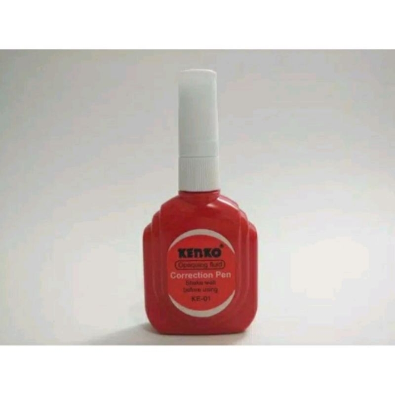 

Kenko KE-01 Correction Fluid Tipe-X Cair Harga Per Pcs