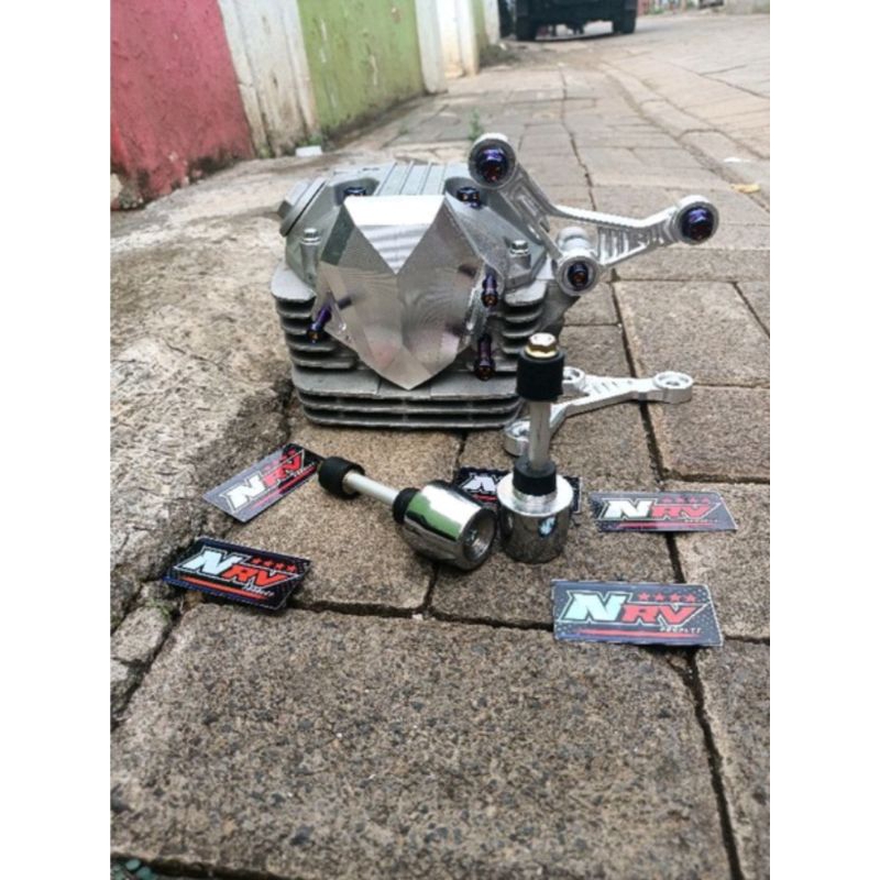 Jalu stang day full besi model ORI pnp keluarga Honda cb gl MP tiger