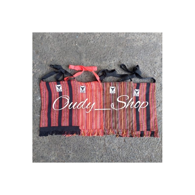 Tas Selempang Sling Bag Rajut Tenun Toraja Oleh Oleh Sulawesi