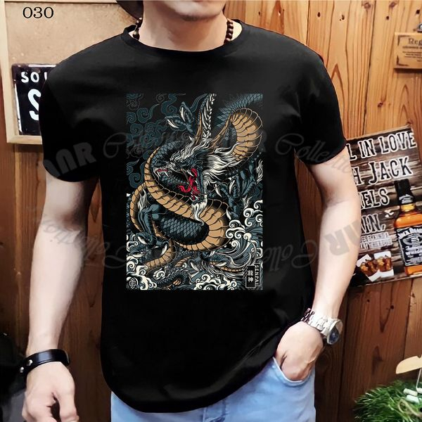 Kaos Distro Pria DRAGON THEME