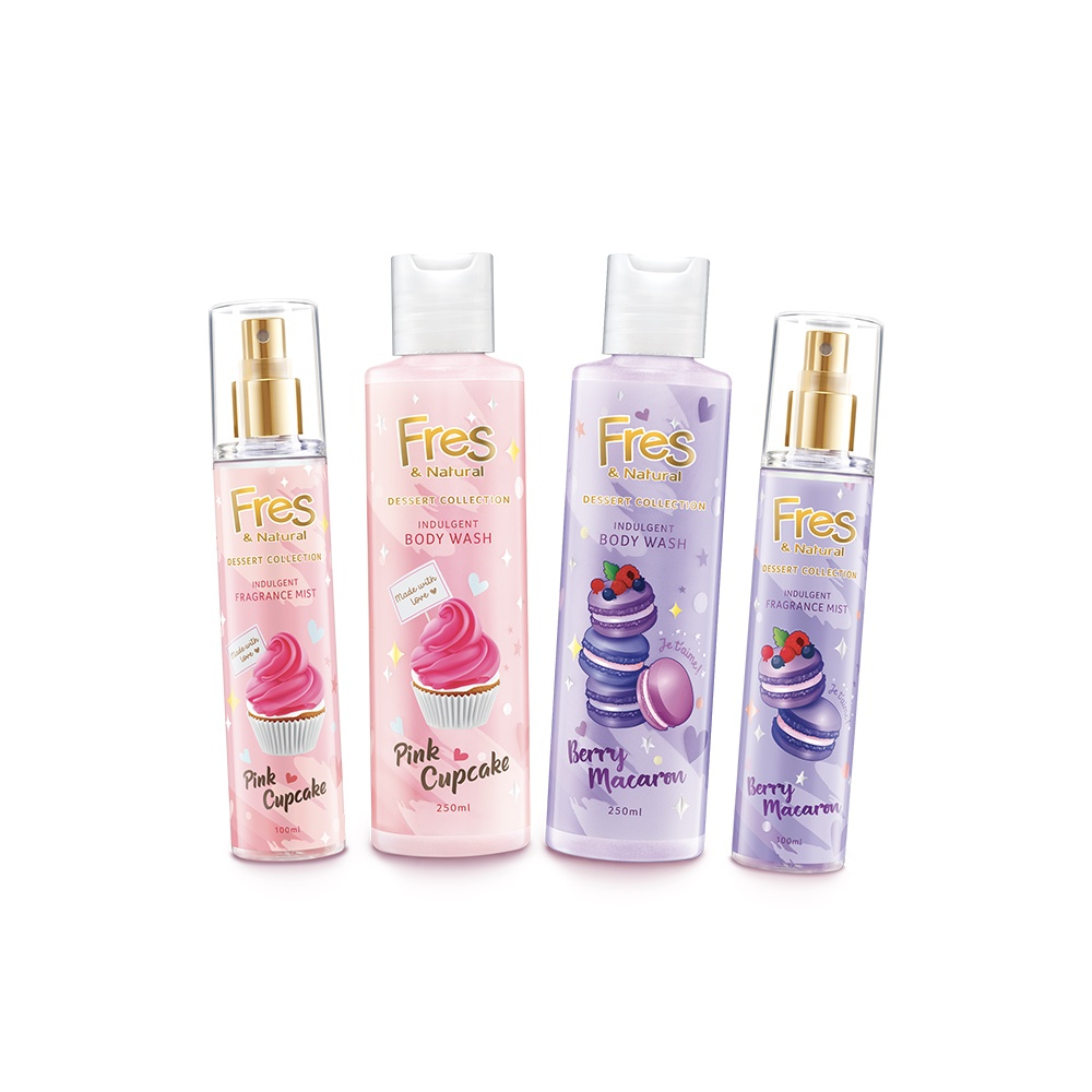 FRES &amp; NATURAL DESSERT COLLECTION FRAGNANCE MIST 100ML