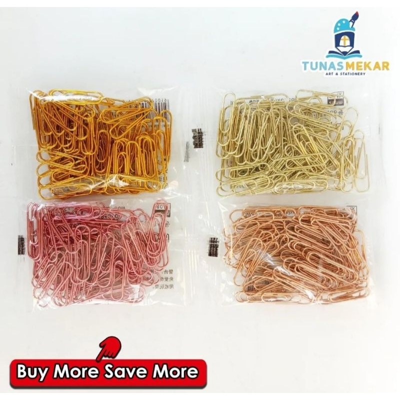 

Paper Clip Metalic & Pastel Colour