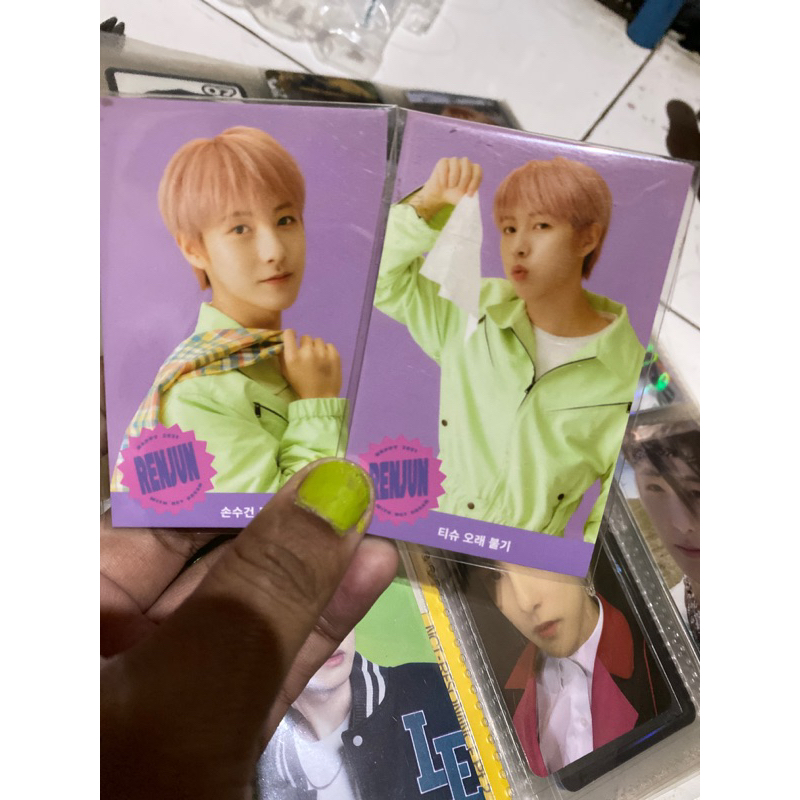 renjun game card SG21 photocard