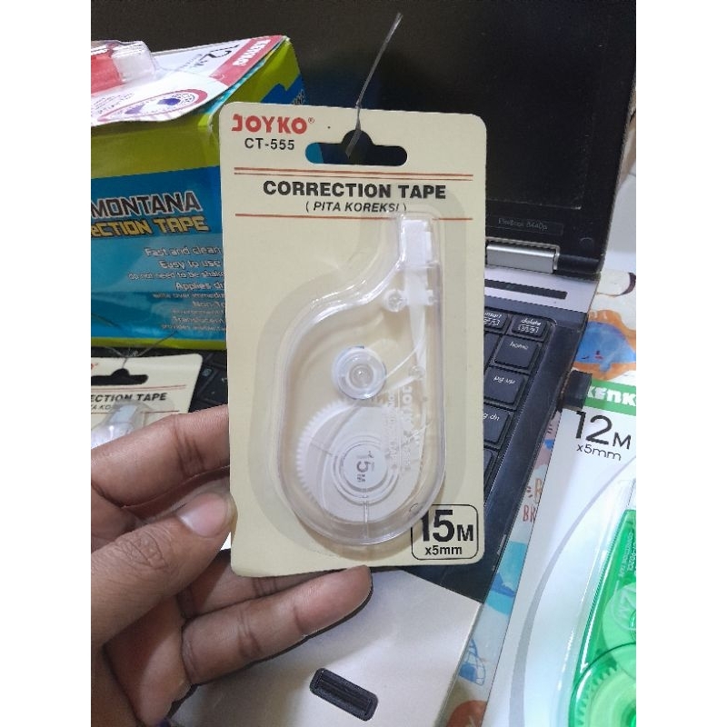 

Correction tape/pita koreksi/tipe x roll kertas