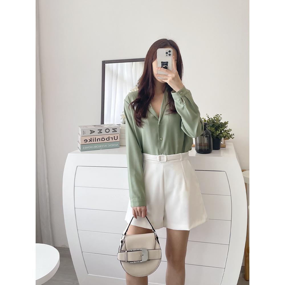 Kadaka B-0178 Short Pants Highwaist Celana Pendek Wanita