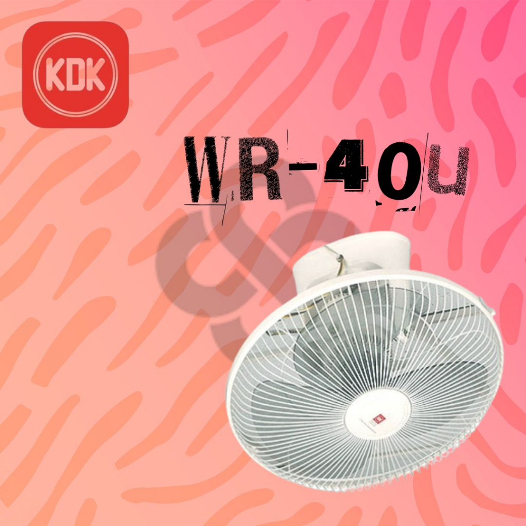 KDK WR-40 Auto Orbit Fan 16 Inch Kipas Angin