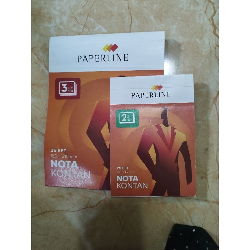 Bon Nota kontan Besar 3ply merk paperline