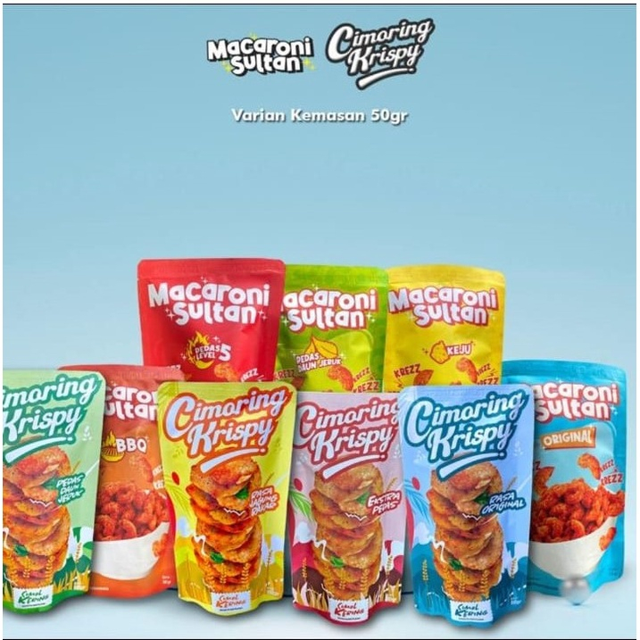 

Cimol Cimoring Krispy Cemilan Keluarga Indonesia / Cemilan Cimoring Krispy 50g