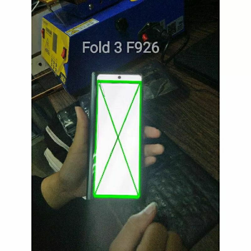 LCD DEPAN SAMSUNG Z FOLD 3 COPOTAN