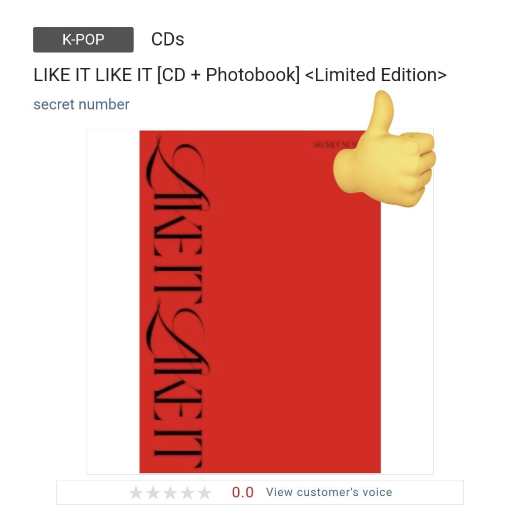 ALBUM JEPANG SECRET NUMBER