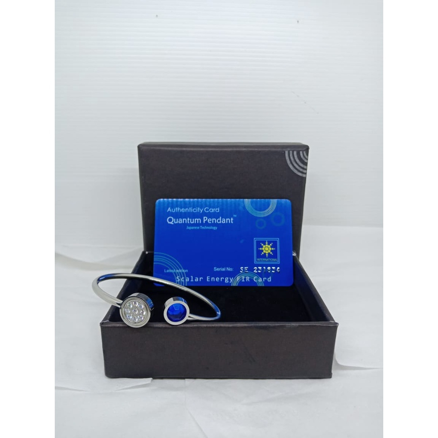 Gelang Kesehatan ION Negatif - Gelang Pria Wanita Quantum Pendant