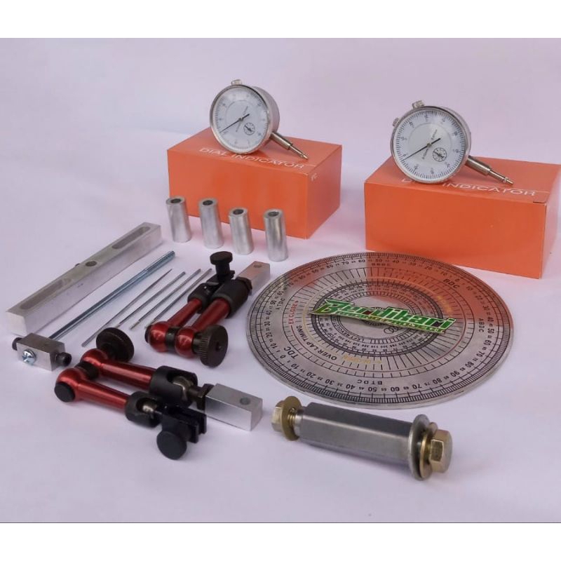Dial motor balap dial set busur derajat