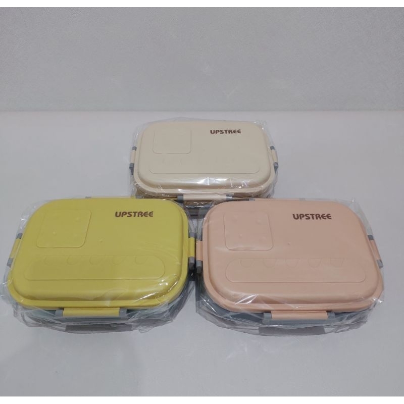 NAOMI - Banyak Model Lunch Box Hajime - Kotak Bekal Stainless Steel Anti Tumpah - Tepak Makan Anak Dewasa anti tumpah kotak makan seal anti bocor - Tepak Plastik souvenir ultah ulang tahun