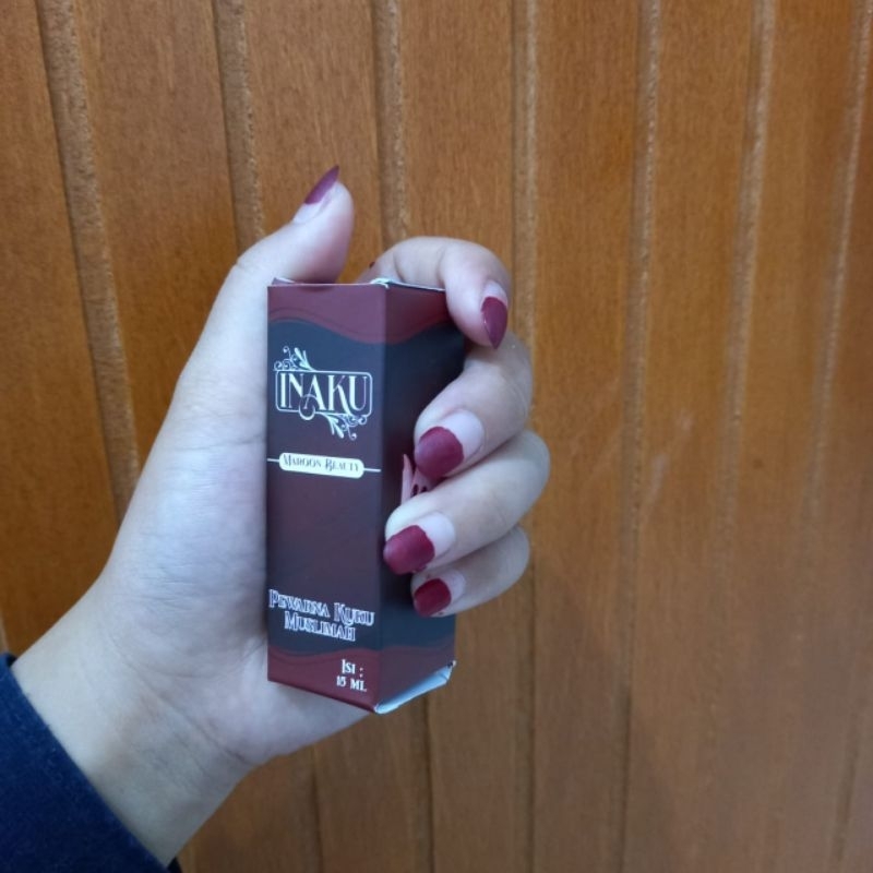 INAKU Inai Muslimah - Hena Halal - Pacar kuku halal - Henna Kuku - Inai Kuku - Nauraa - Kutek Muslim