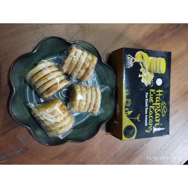 

Kue Kacang Hapsari Dus Premium Isi 30 pcs