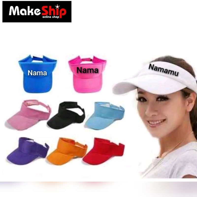 Topi Senam Topi Golf Topi Olahraga Free Bordir Nama