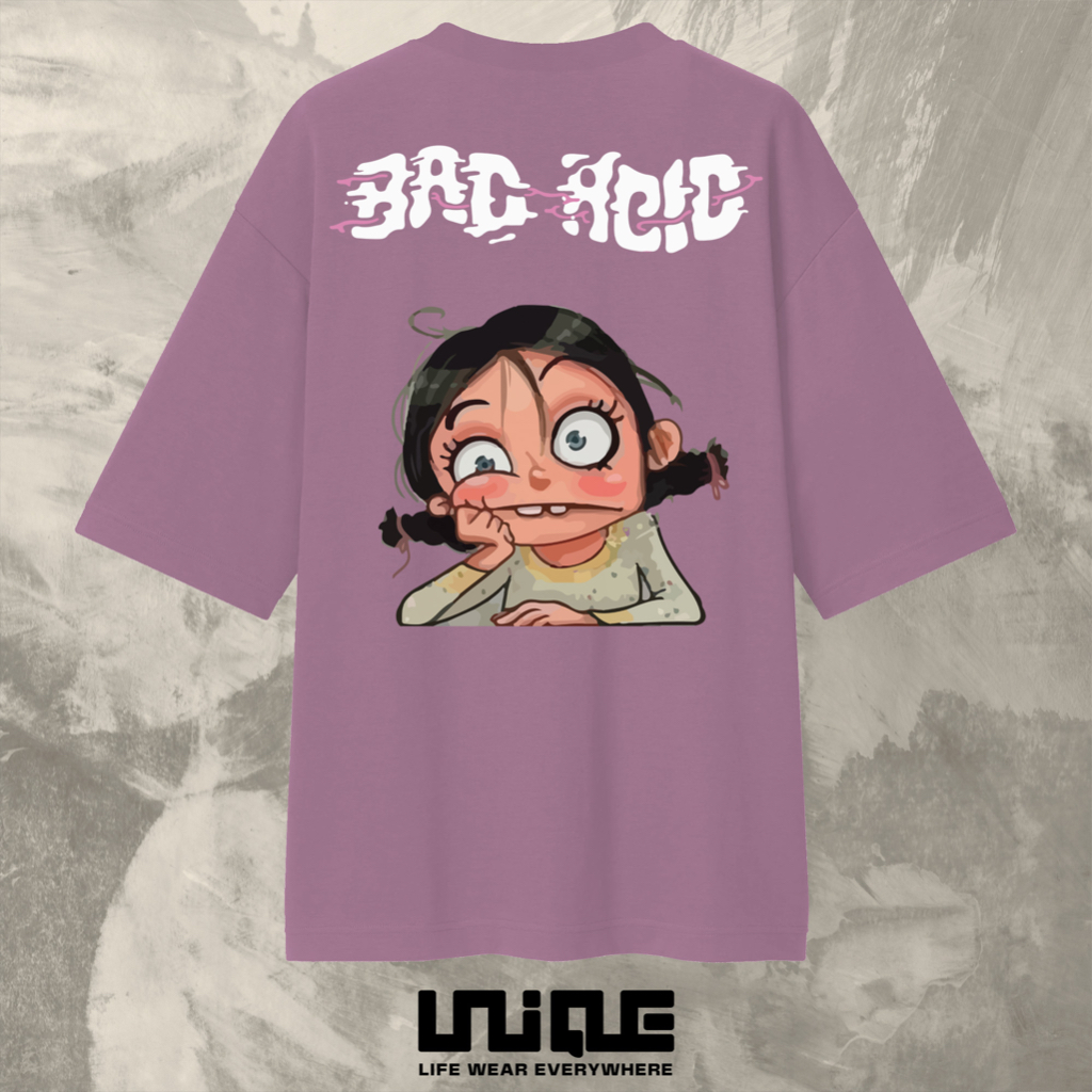 UNIQUE - (Unique Series) Kaos Oversize Bad Acid