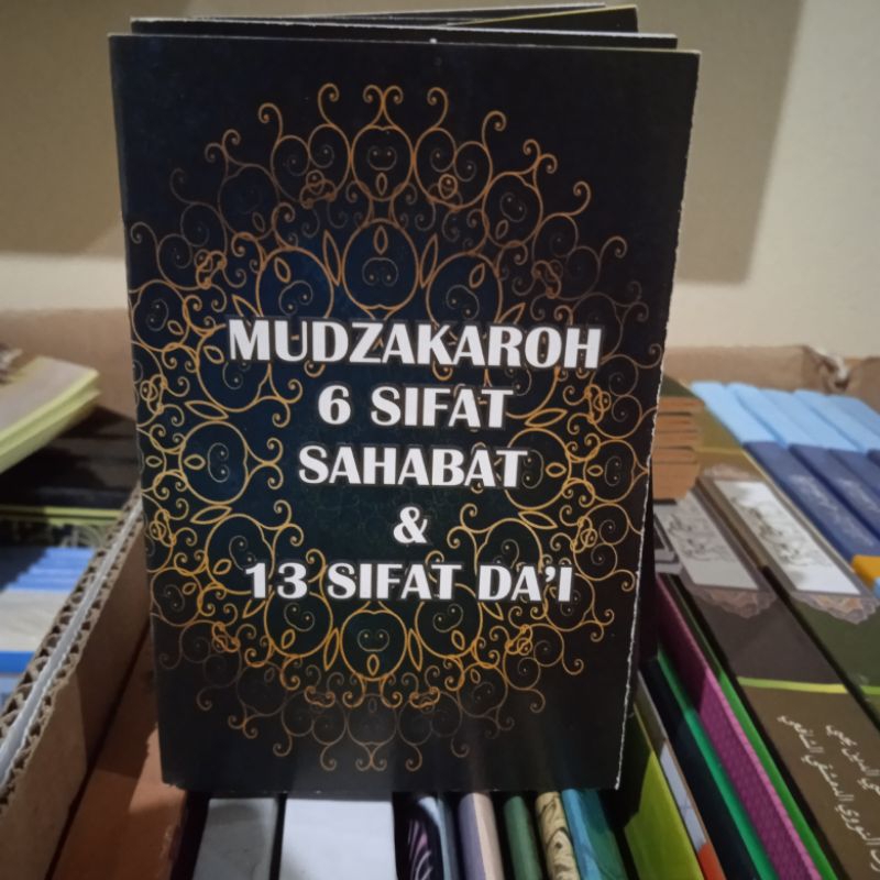 MUDZAKAROH 6 SIFAT SAHABAT & 13 SIFAT DAI | enam sifat sahabat | buku 6 sifat karkun | buku jama'ah 