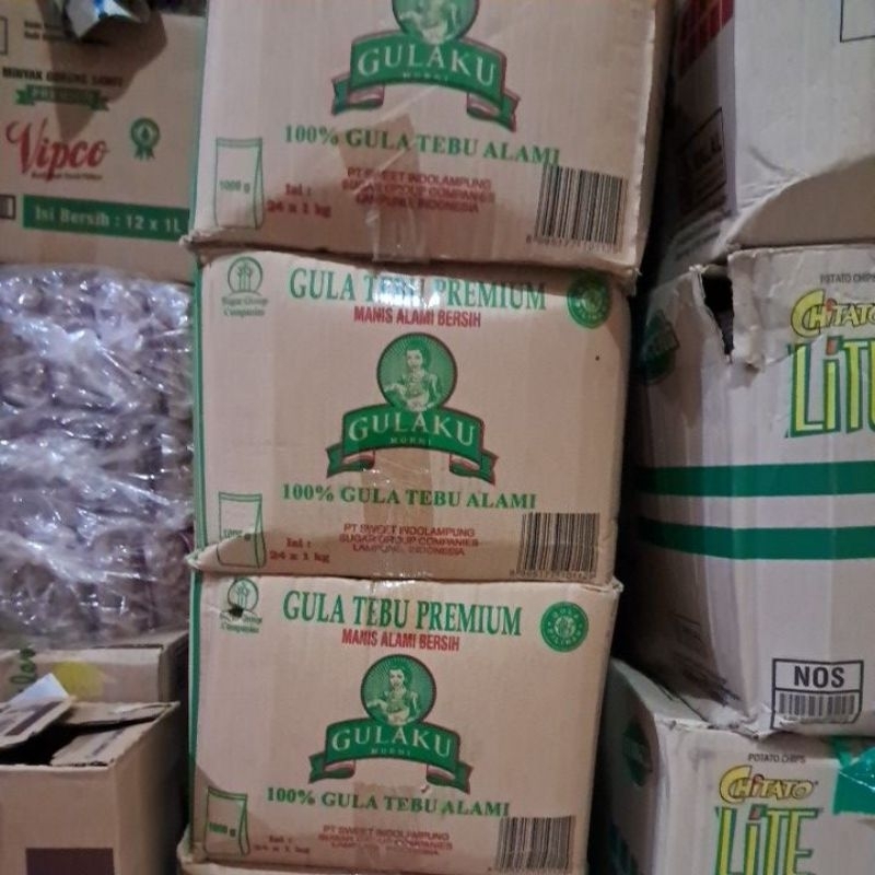 

Gulaku Putih Dusan Kemasan 1 Kg Isi 24 Pak