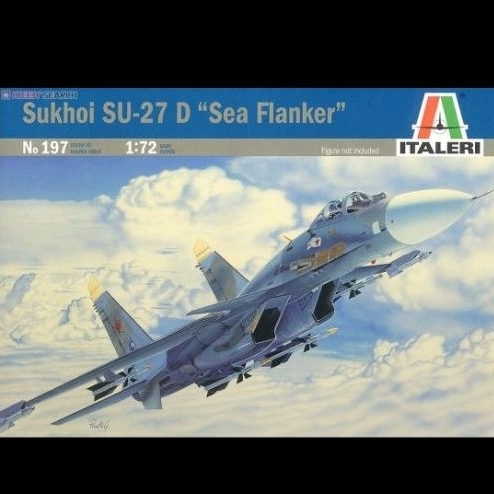 Model kit Italeri 1/72 Sukhoi SU-27D Sea Flanker
