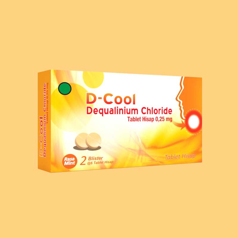 D-Cool Tablet Hisap Radang Tenggorokan