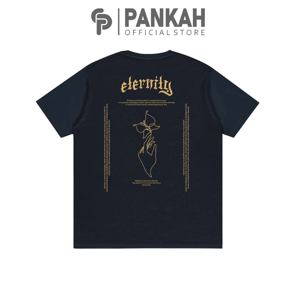 T Shirt Pria Eternity / Kaos Distro Reguler Fit / PREMIUM