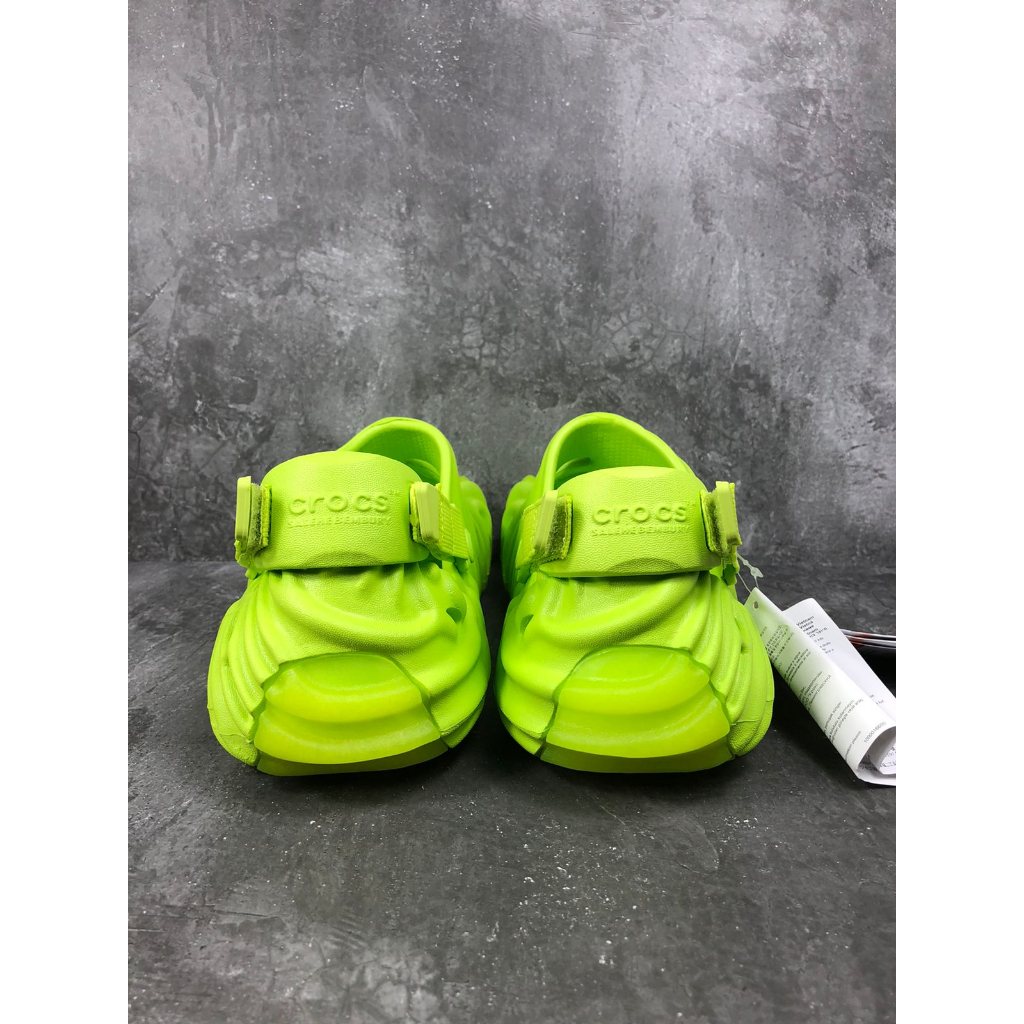 Crocs Pollex Clog x Salehe Bembury Volt/Green, 100% Real Pic.