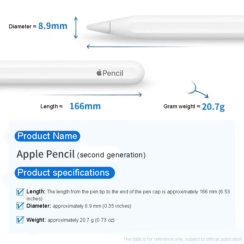 PENCIL GEN 2 OEM 1:1 MIRROR MAGNETIC CHARGING &amp; BLUETOOTH CONNECTION