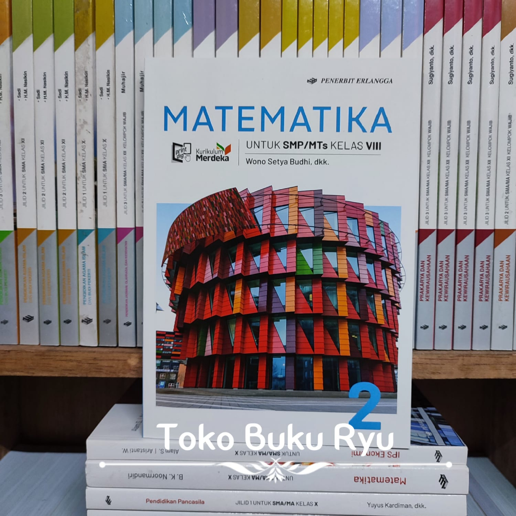 Buku Matematika Kelas 2 SMP Kurikulum Merdeka Erlangga
